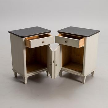 YÖPÖYTÄPARI, kustavilaistyyli, 1900-luku.