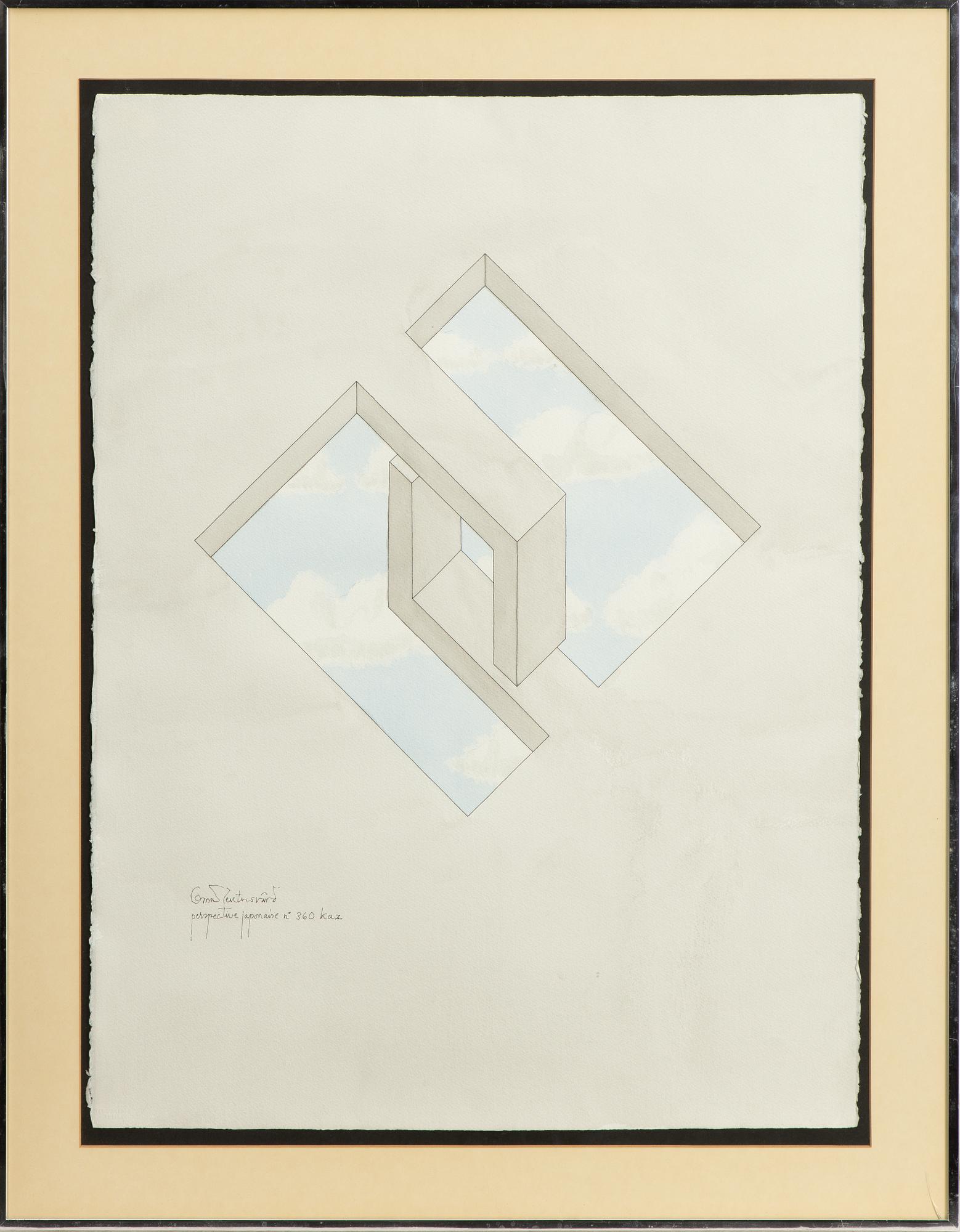 Oscar Reutersvärd,  "Perspective japonaise no 360 kaz".