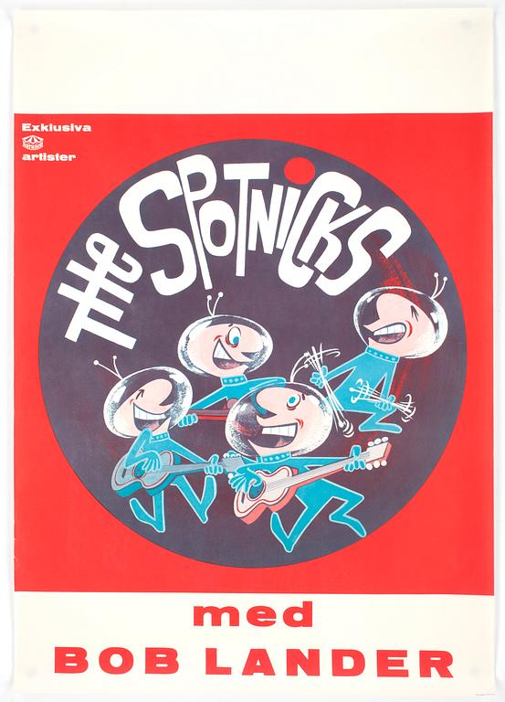 PARTI REKLAMAFFISCHER, 6 st, 1940-1990-tal.