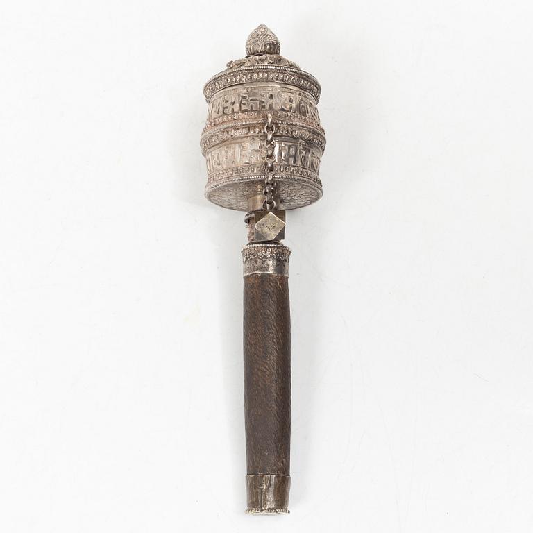 A Norwegian silver spoon, mark of Marius Hammer, Bergen, 1888.
