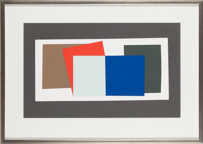 Juhana Blomstedt, silk screen, signed and dated -07, numbered 58/100.