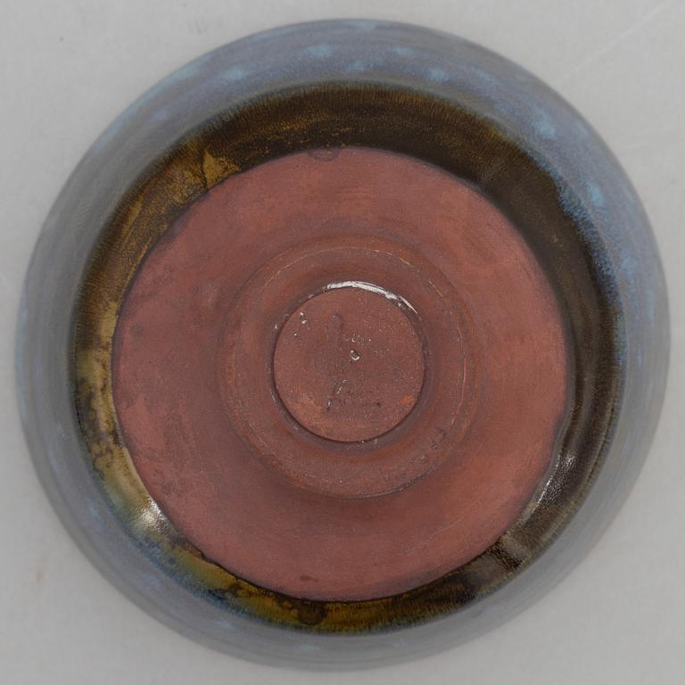 Wilhelm Kåge, a 'Farsta' stoneware bowl, Gustavsbergs Studio 1931.