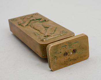 VAS, brons, Oscar Antonsson, Athena Ystad, art déco, 1900-talets första hälft.