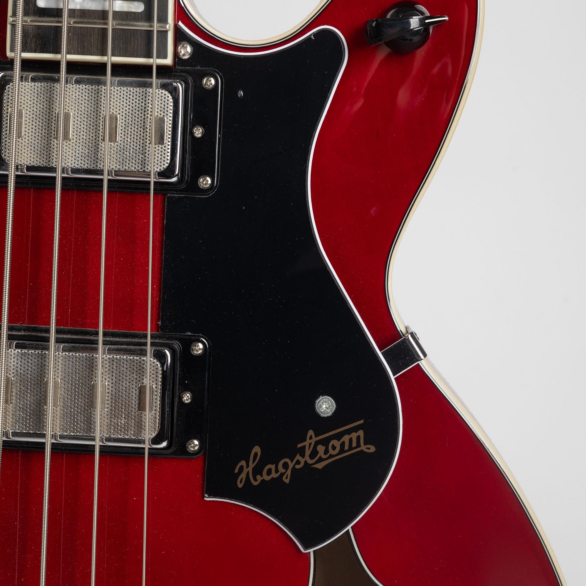Hagström, "Viking", VIKB-WCT, semi-akustisk bas, Sverige, 2000-tal.