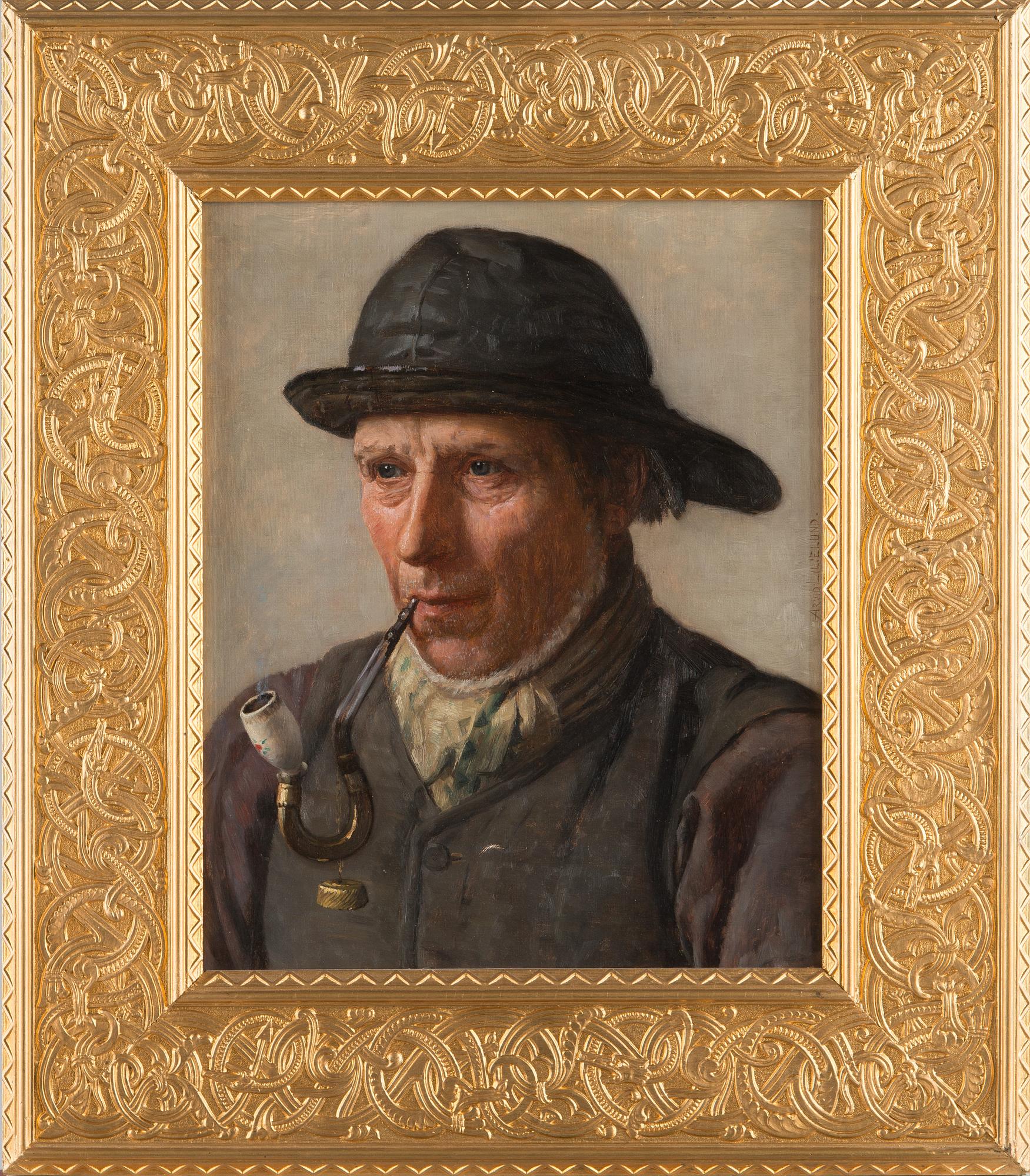 Arvid Liljelund, Fisherman.