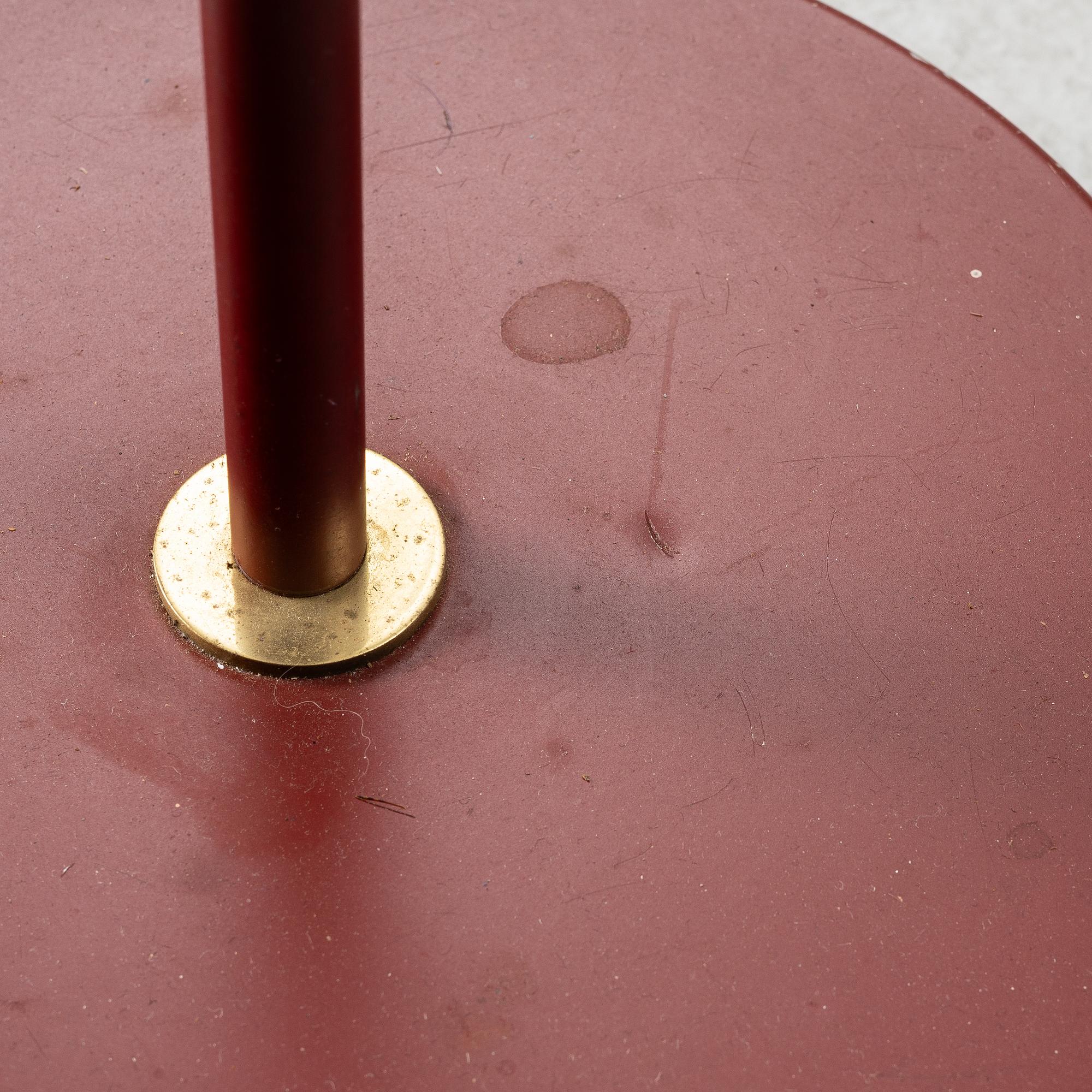 A floor lamp, AB Armaturhantverk, Gothenburg, mid-20th Century.