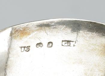 SOPPSLEV, silver, troligen Gustaf Folcker, Stockholm, 1826.