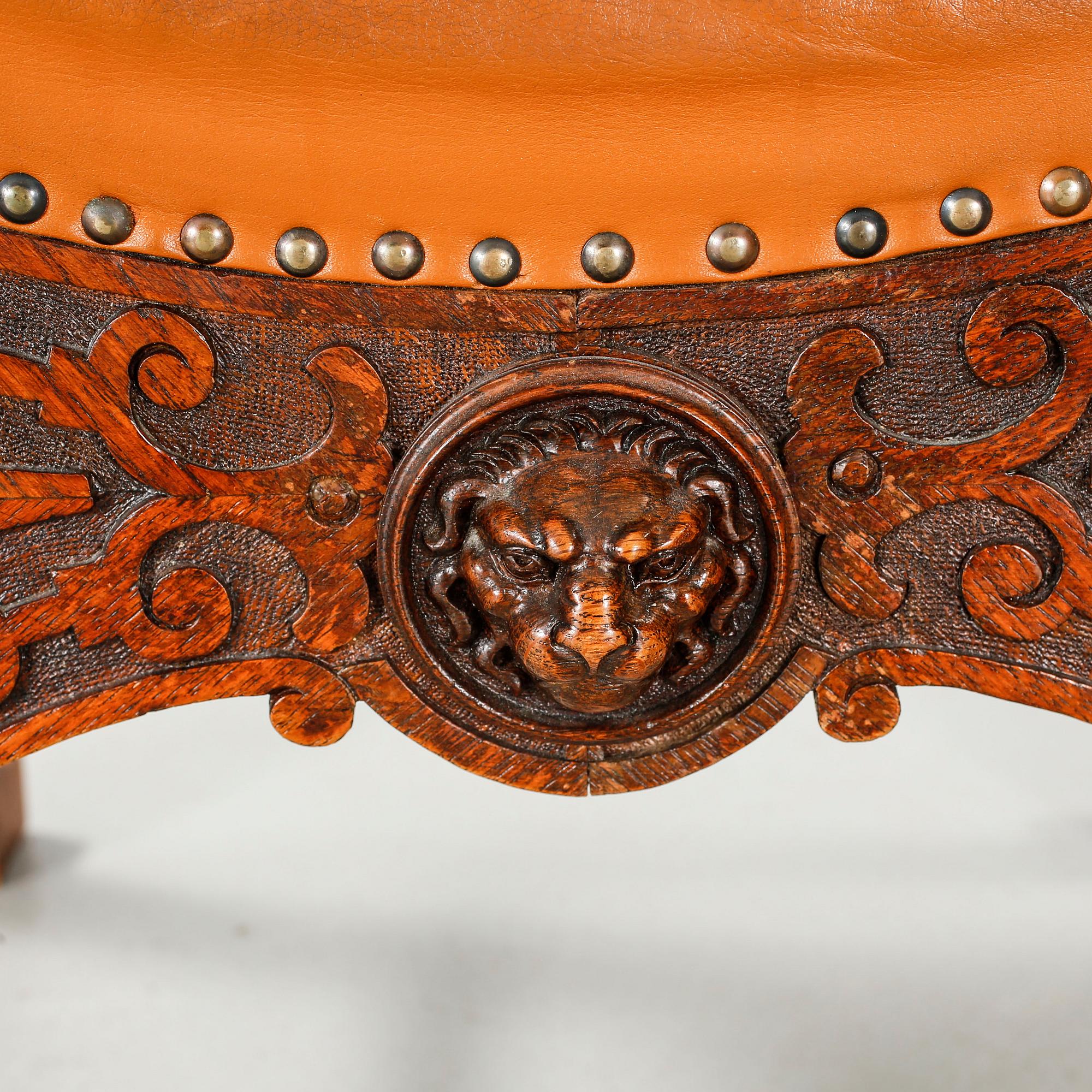 An armchair fromthe early 20th century.