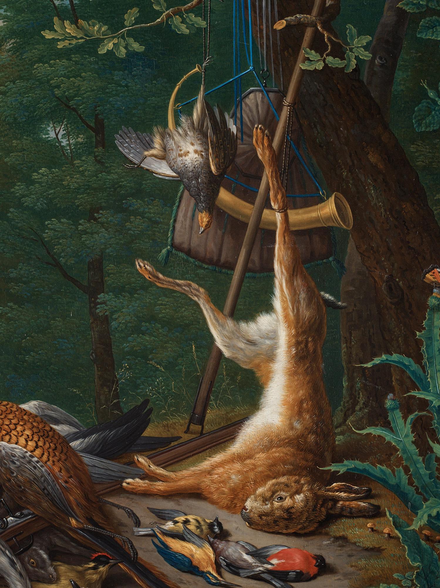 Pieter Snyers (Snijers) Tillskriven, Jaktstilleben.