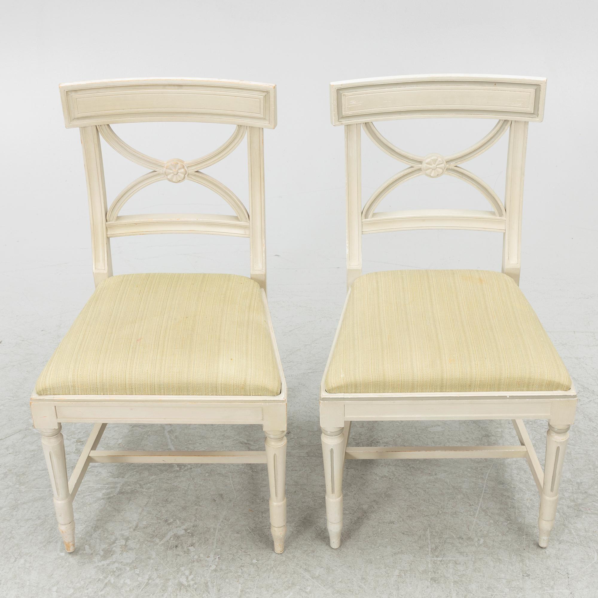 Bellmanstolar, 6 st, 1900-talets slut/2000-tal.