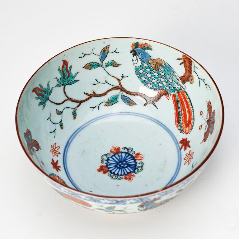 Skål, porslin, Qingdynastin, 1700-tal.