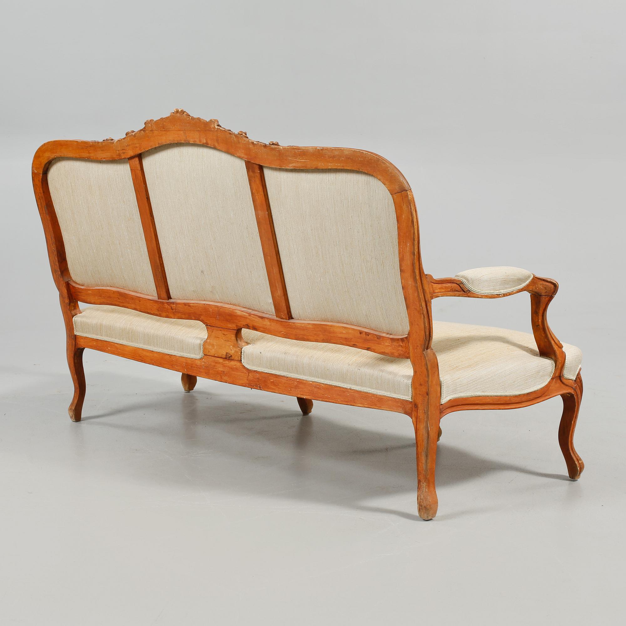 SOFFA, rokokostil, 1900-talets första hälft.