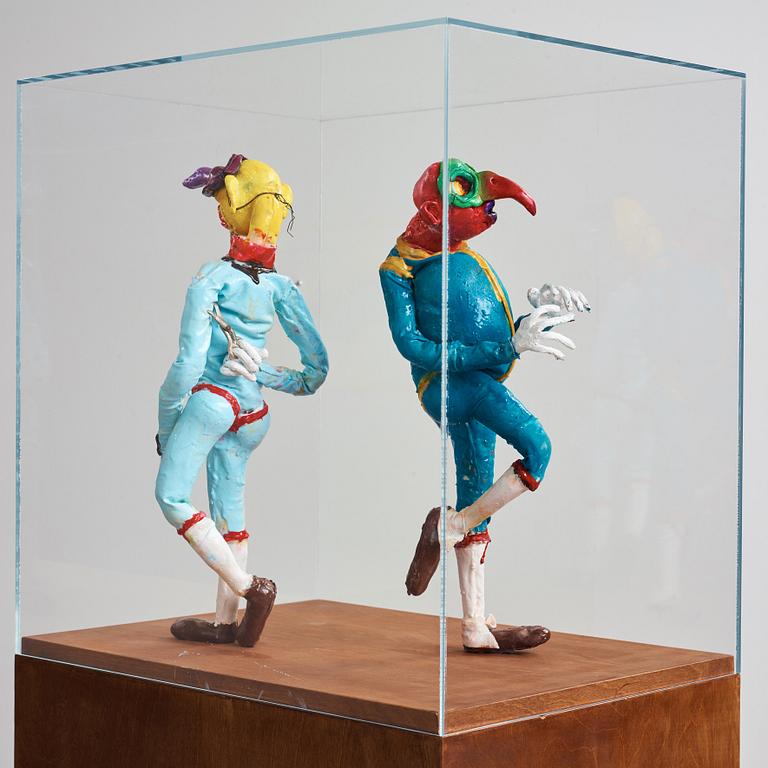 Nathalie Djurberg, Skulpturer ur ”I Wasn’t Made to Play the Son”, 2011.