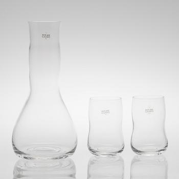 PARTI GLAS, 13 delar, Holmegaard, Danmark.