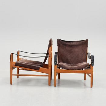 FÅTÖLJER, ett par, "Antilope", Hans Olsen, Viskadalens möbler, Kinna, 1960-tal.