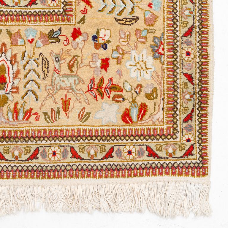 A Tabriz 'Tababatai' carpet, c. 390 x 275 cm.