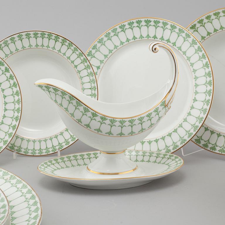 54 pieces, porcelain service "Julia" by Rörstrand, early 20th century..
