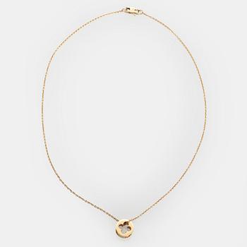 Louis Vuitton, an 18K gold 'Empreinte' necklace.