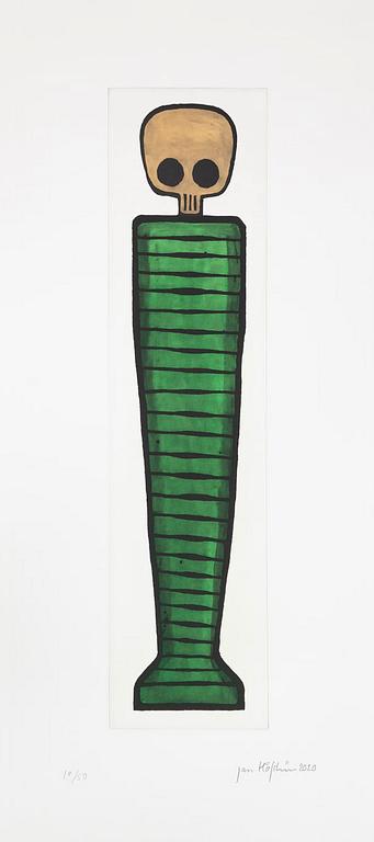 Jan Håfström, "The Mummy" (green).