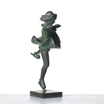 Carl Milles, "Skridskoprinsessan" (=The skater princess).
