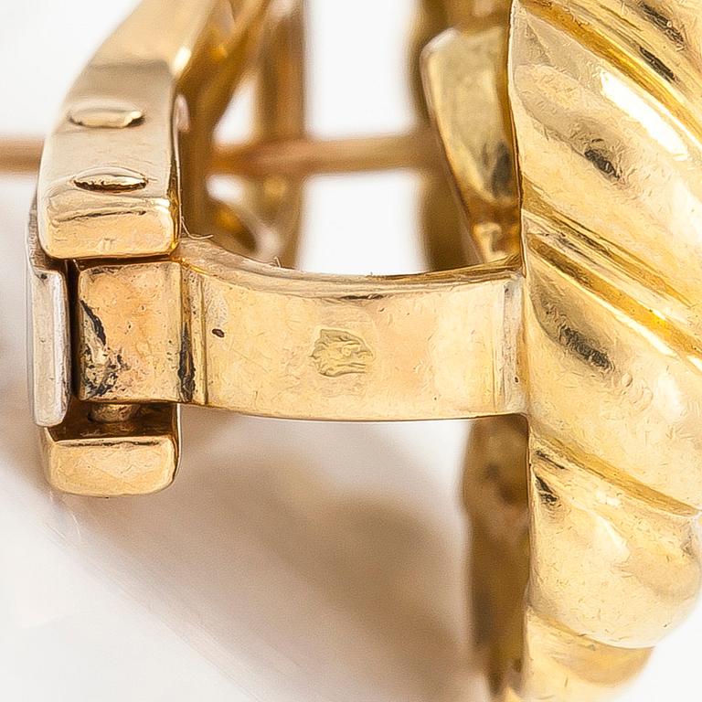 Örhängen, 18K guld.