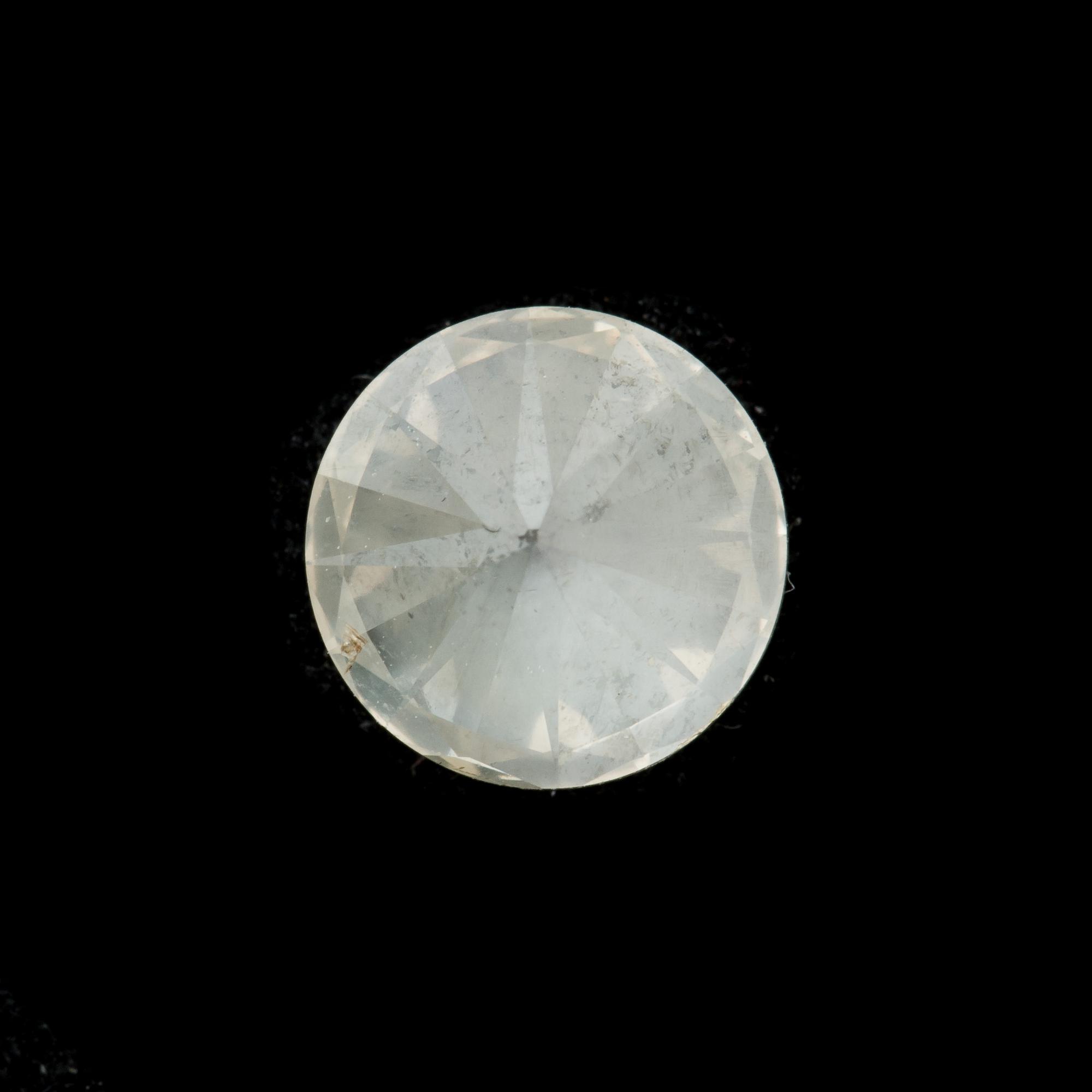 DIAMANT, Oinfattad, briljantslipad, 1,33 ct.