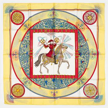 Hermès, scarf, "Feux d'Artifice".