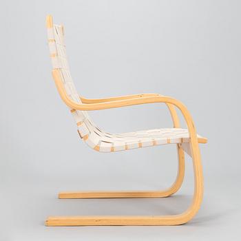 Alvar Aalto, a pair of late 20th century armchair model 406 Artek.