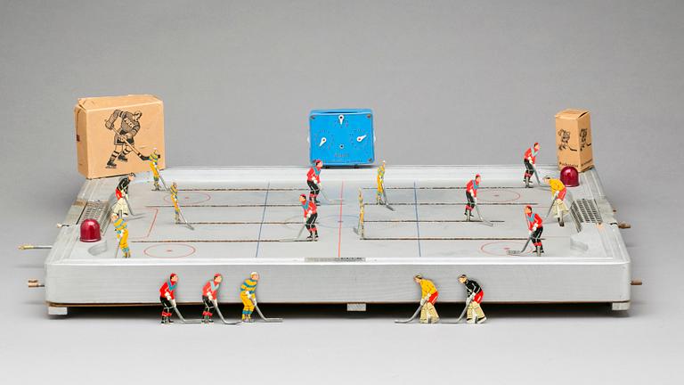 HOCKEYSPEL, "Puck", AB Aristospel, Stockholm, 1960-tal.