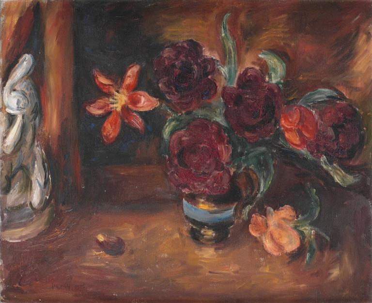 Arthur Percy, Blomsterstilleben.