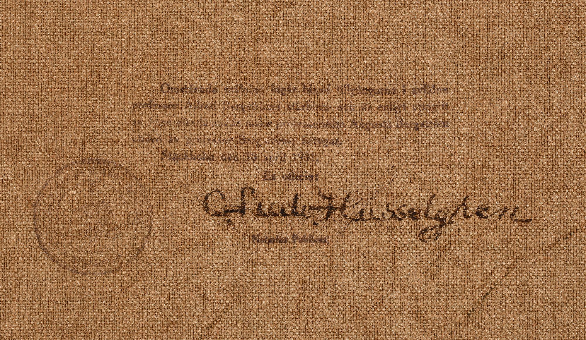 Alfred Bergström, Terpsichore.