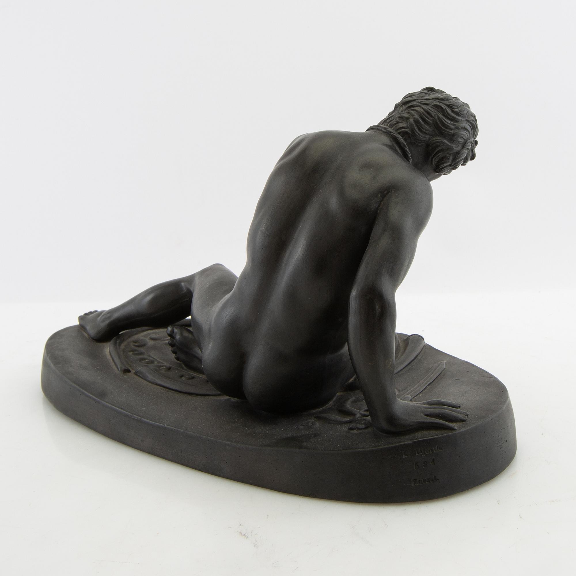 Figure after an antique original "The Dying Gaul".