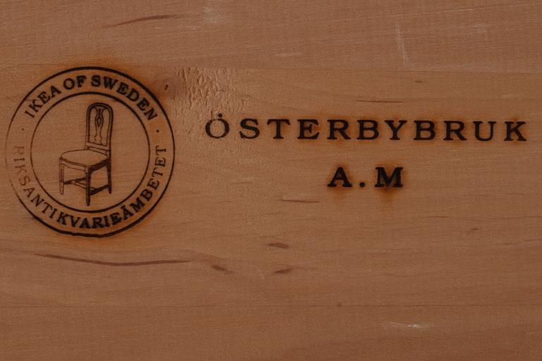 SKRIVBORD, "Österbybruk", Ikea:s 1700-talsserie, 1990-tal.