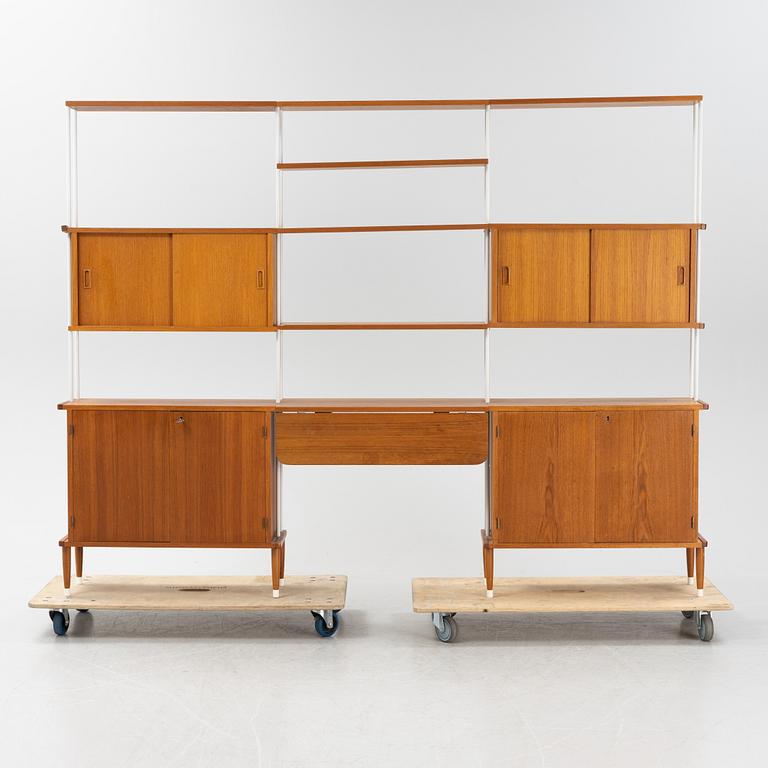 A teak shelf 'Prydno', Bröderna Gustafsson Möbelfabrik, Virserum, 1950/60's.