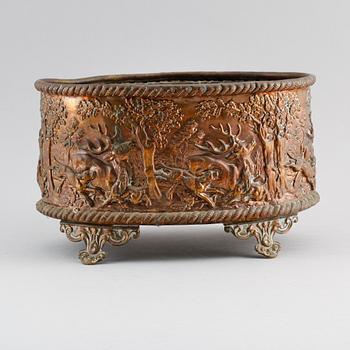 JARDINÄR, mässing, 1800-talets mitt.