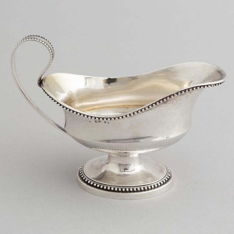 Henrik Frodell, såskanna, silver, Stockholm 1788. Gustaviansk.
