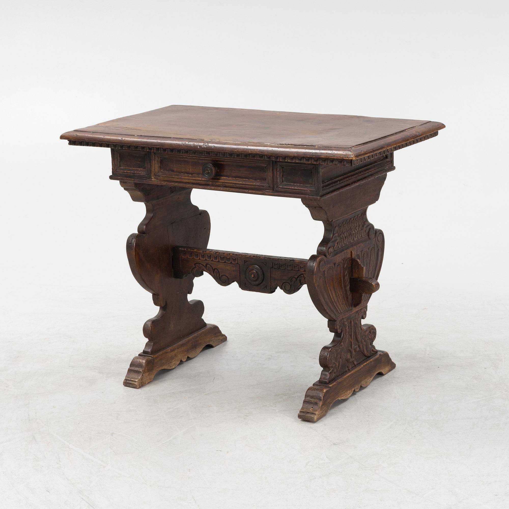 A 19th-century table, Italy.