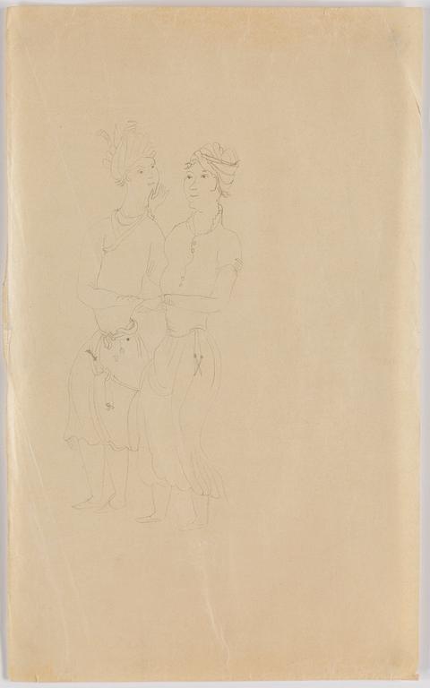 JOHANNES RIAN, 10 drawings and sketches.