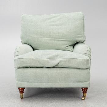 A Howard model armchair, contemporary.