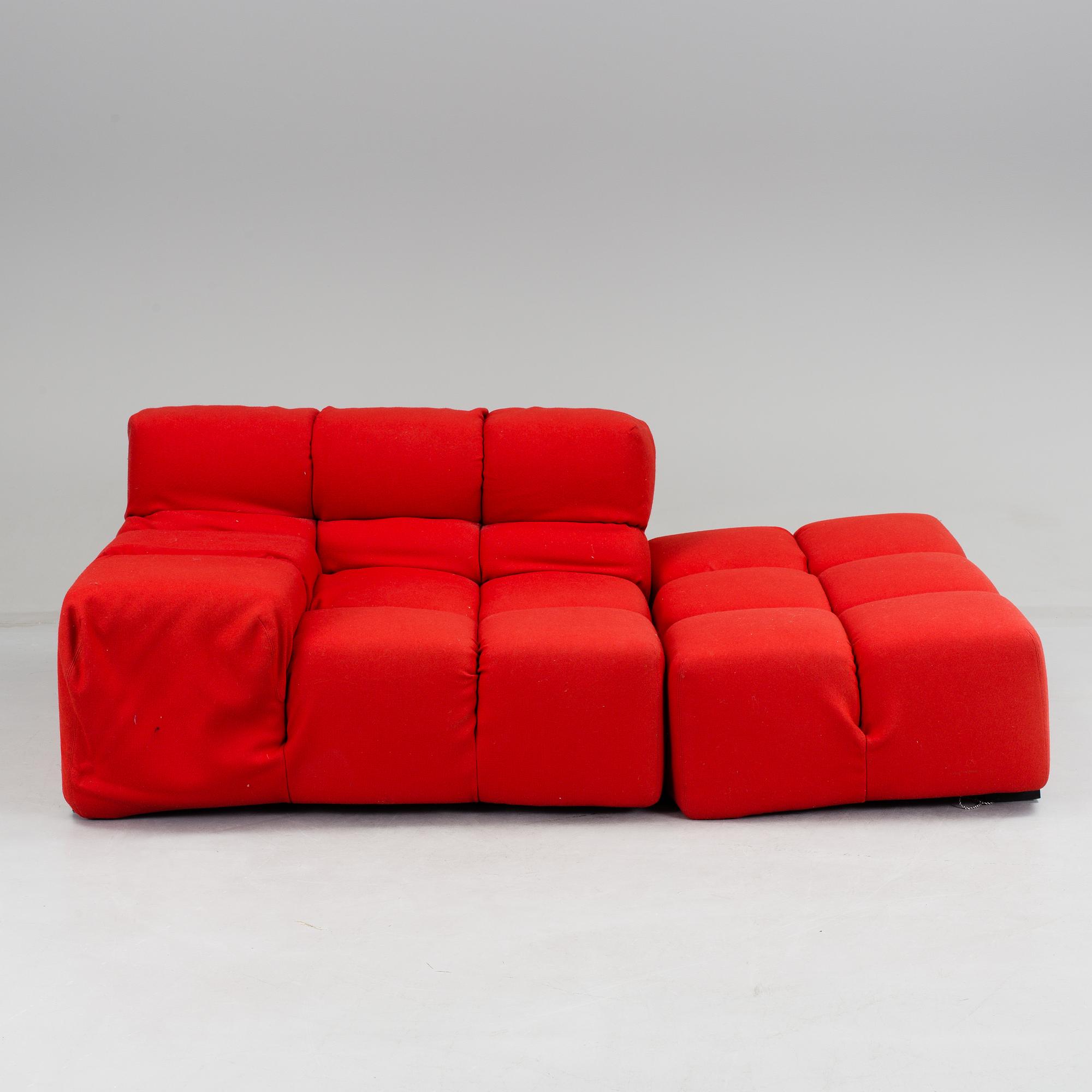 A 'Tufty Time' sofa by Patricia Urquiola for B&B Italia Maxalto, Italy.
