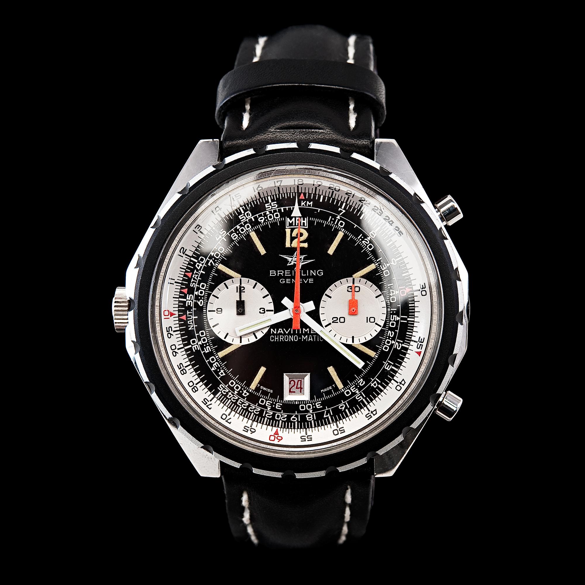 A MEN'S WRISTWATCH, Breitling.