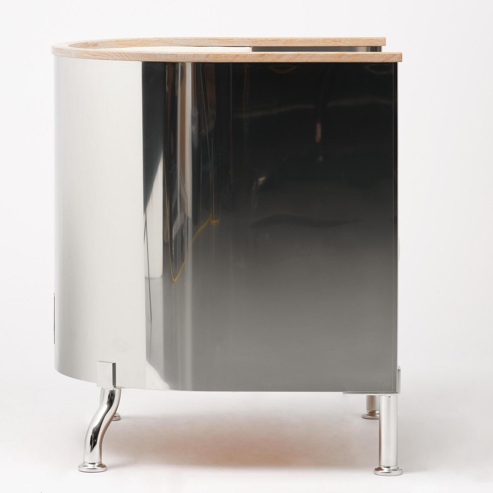 Mats Theselius, an "Inox" armchair, ed. 128/199, Källemo, Värnamo, post 2015.