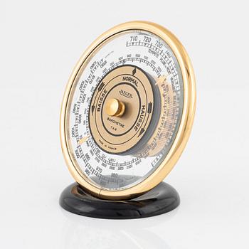 Barometer, Jaeger, model 7.A.B, France, mid-20th century.