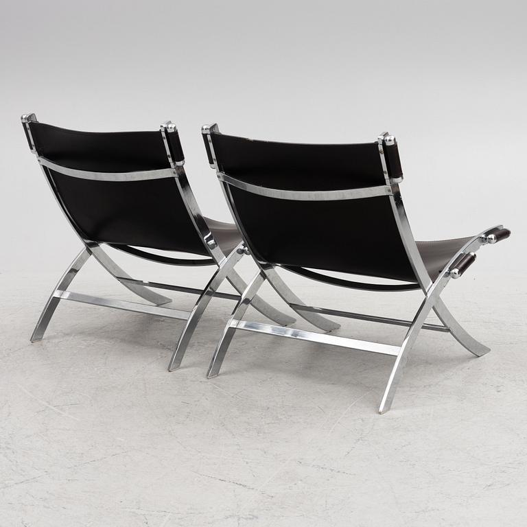 Antonio Citterio, armchairs, a pair, "Timeless", Flexform, Italy.