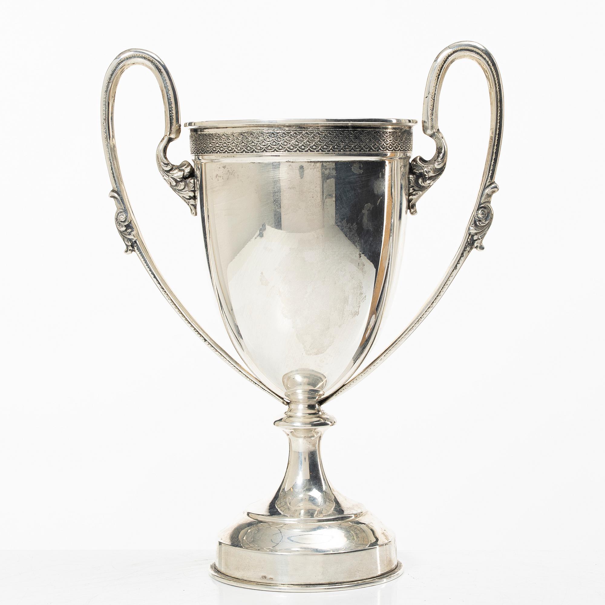 A silver 800 Empire style cup, first half of the 20th century.