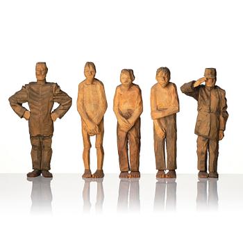 Axel Petersson Döderhultarn, 'Beväringsmönstring' (The Enrollment Act) (7).