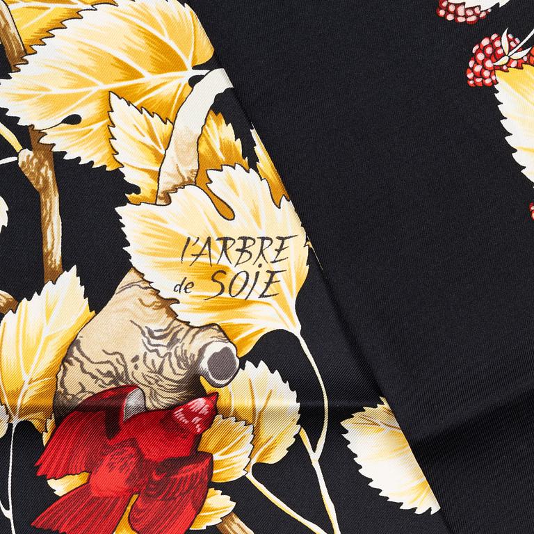 Hermès, scarf, 'L'arbre de soie'.
