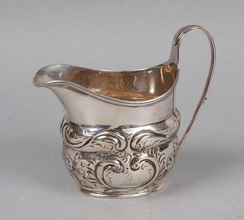 GRÄDDKANNA, silver, London 1803.
