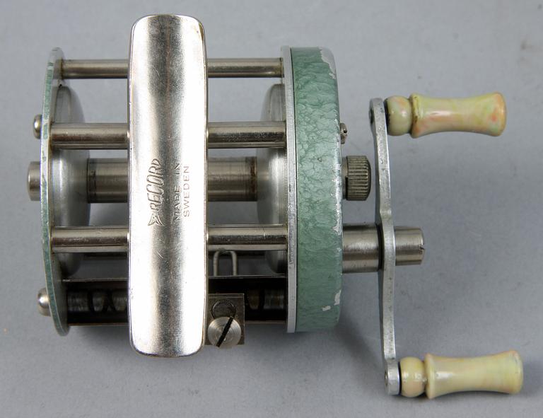 FISKERULLAR, 2 st, Record 1300 samt Record 1800, 1950/1960-tal.