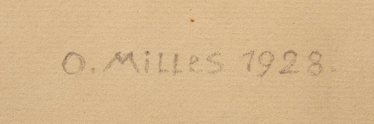 Olga Milles, Sketch.